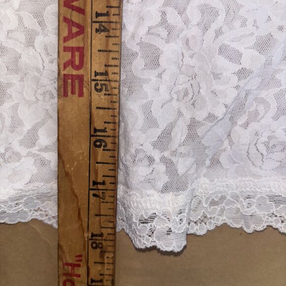 Hanky Panky Camisole White Lace Size Medium - Picture 7 of 9